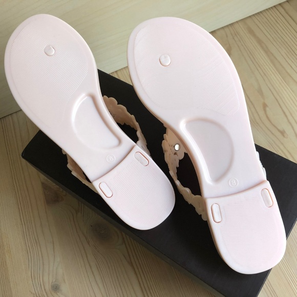 NEW Badgley Mischka Bali Jelly Flip Flops - Picture 7 of 7